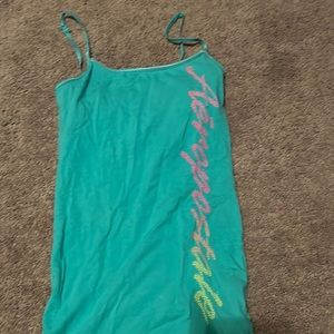 Aeropostale light blue tank top.